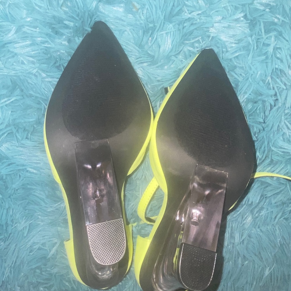 Clear Wedge Heels